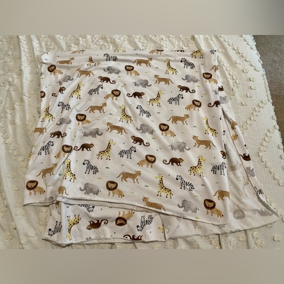 Starting Out Jungle Animal Swaddle Blanket - Picture 3 of 4